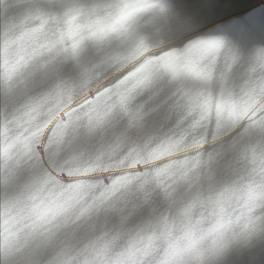 crystal necklace